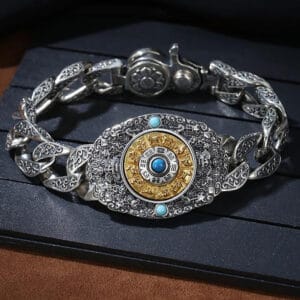 Jiugong Bagua Rotating Chain Bracelet